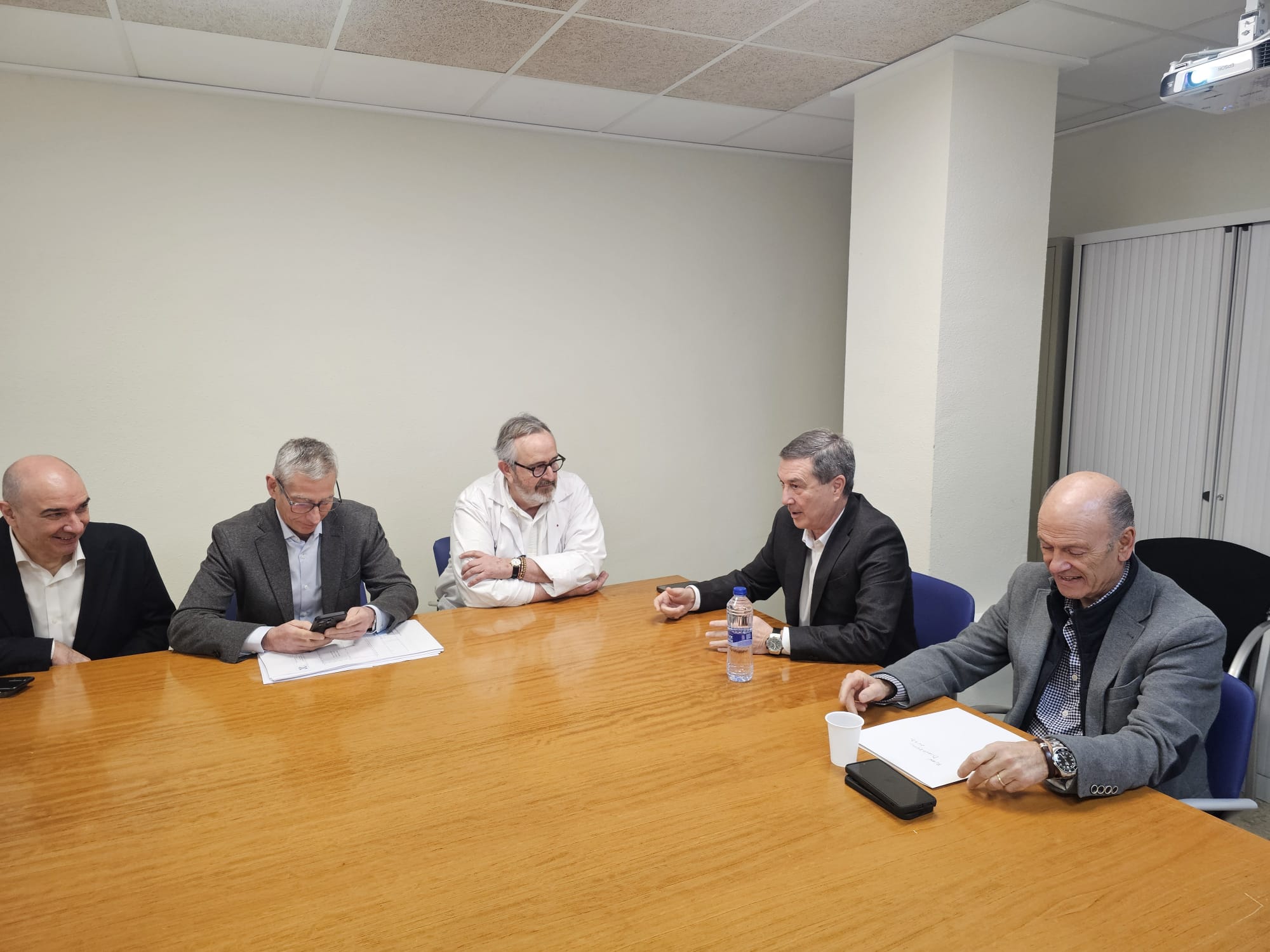 Visita de Marciano Gómez a Xàtiva