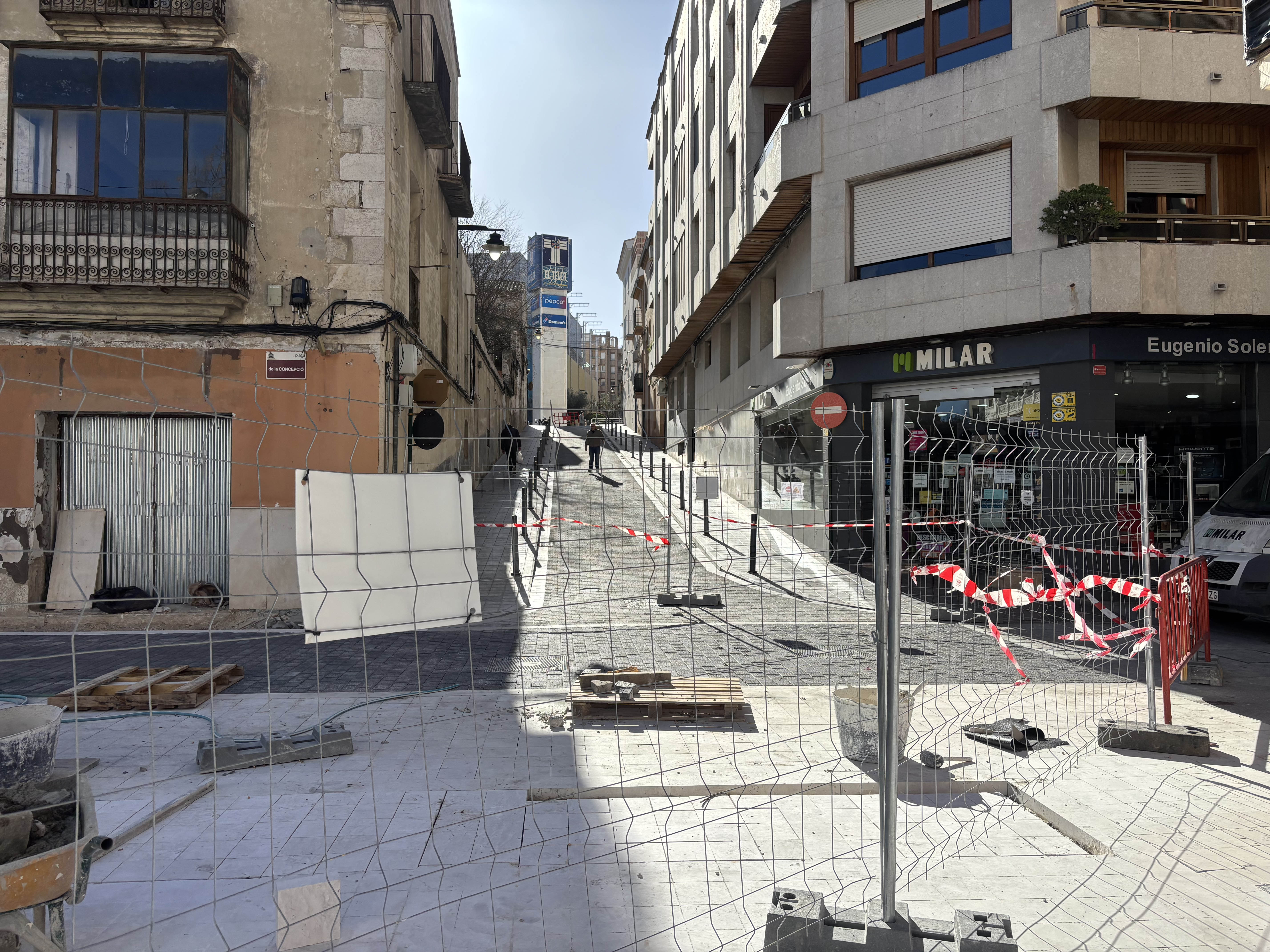 Carrer Músic Úbeda i plaça de la Concepció