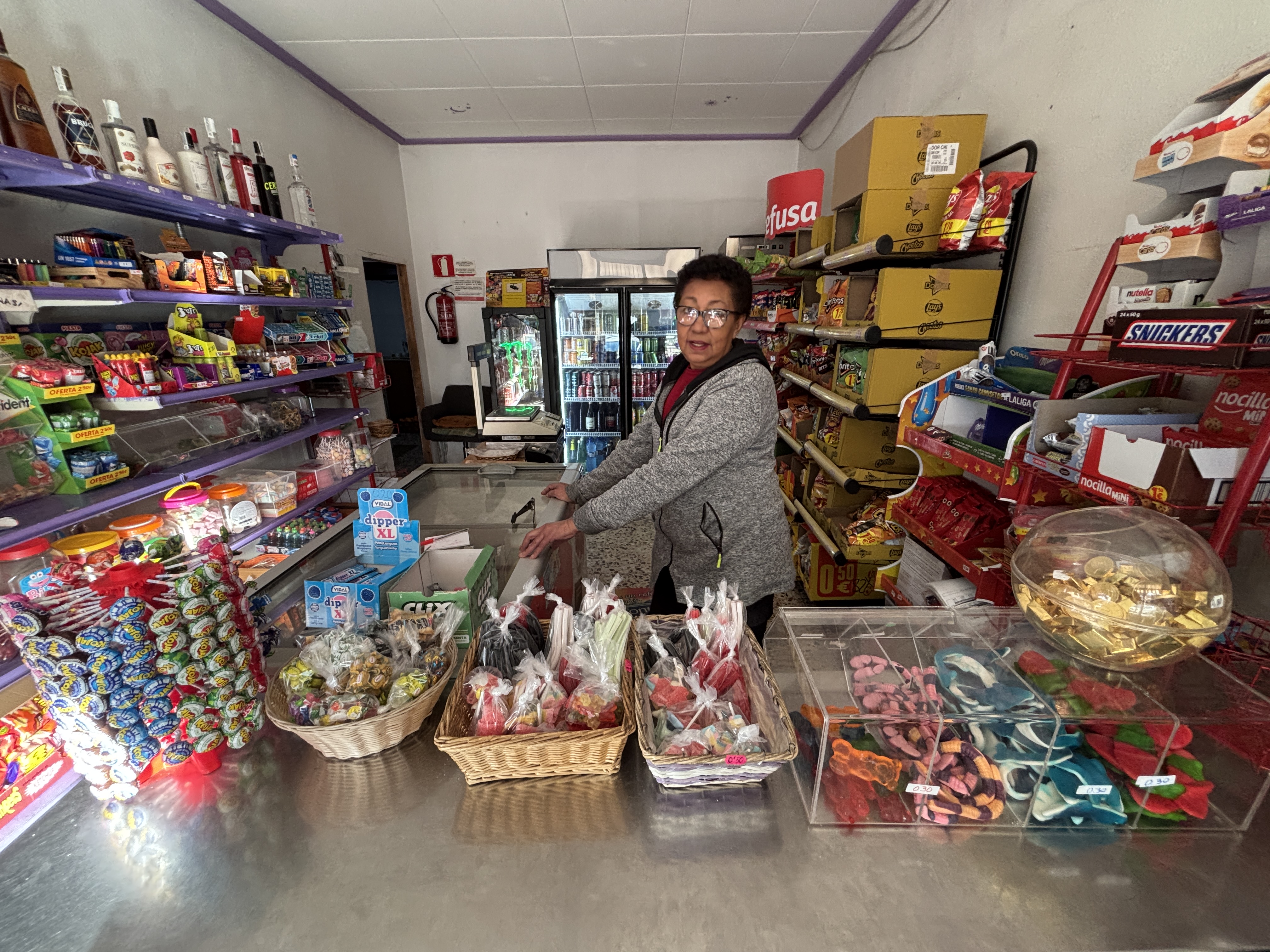 La quiosquera explica com van succeir els fets