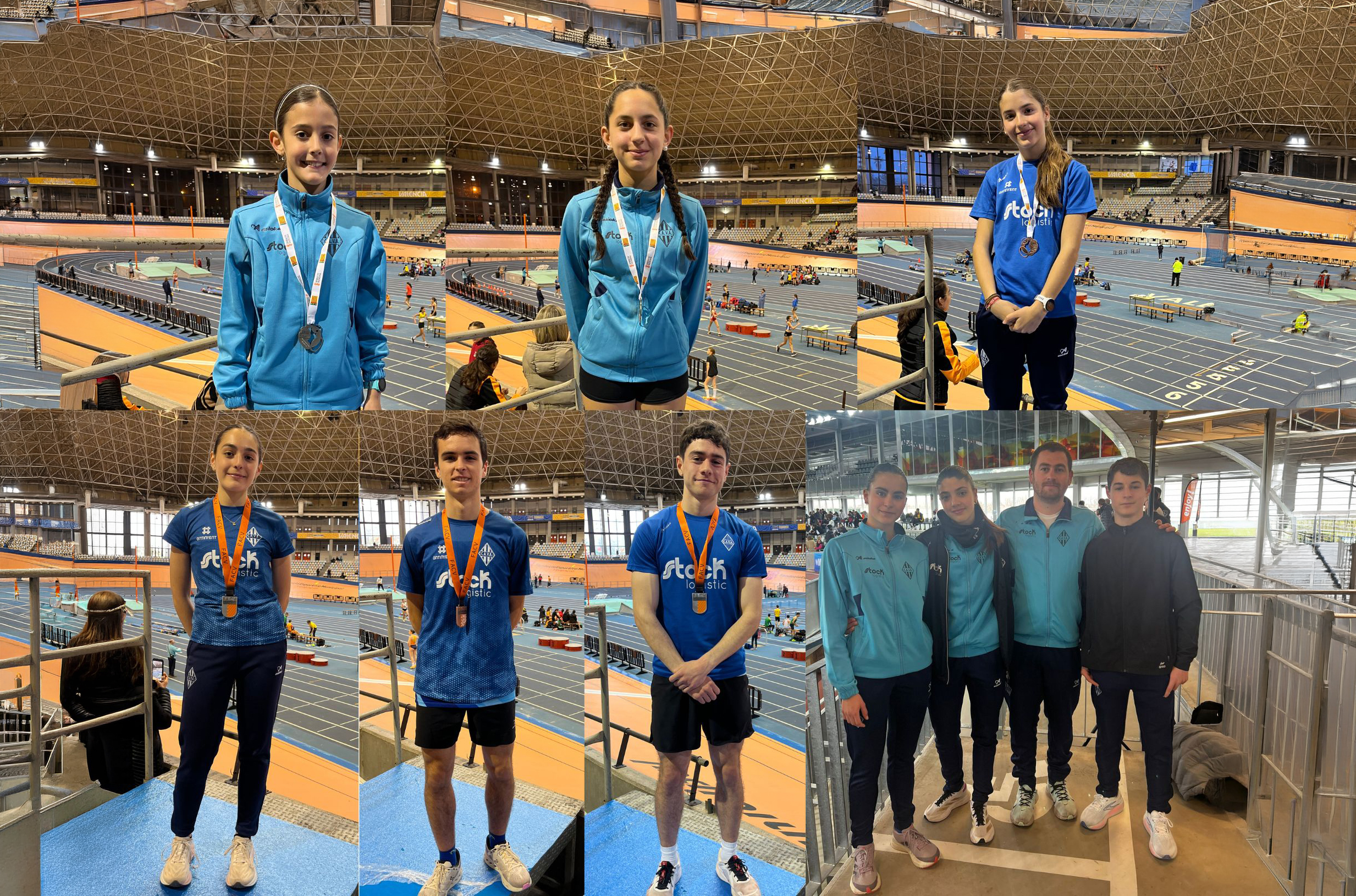 Atletes del CAVA Ontinyent