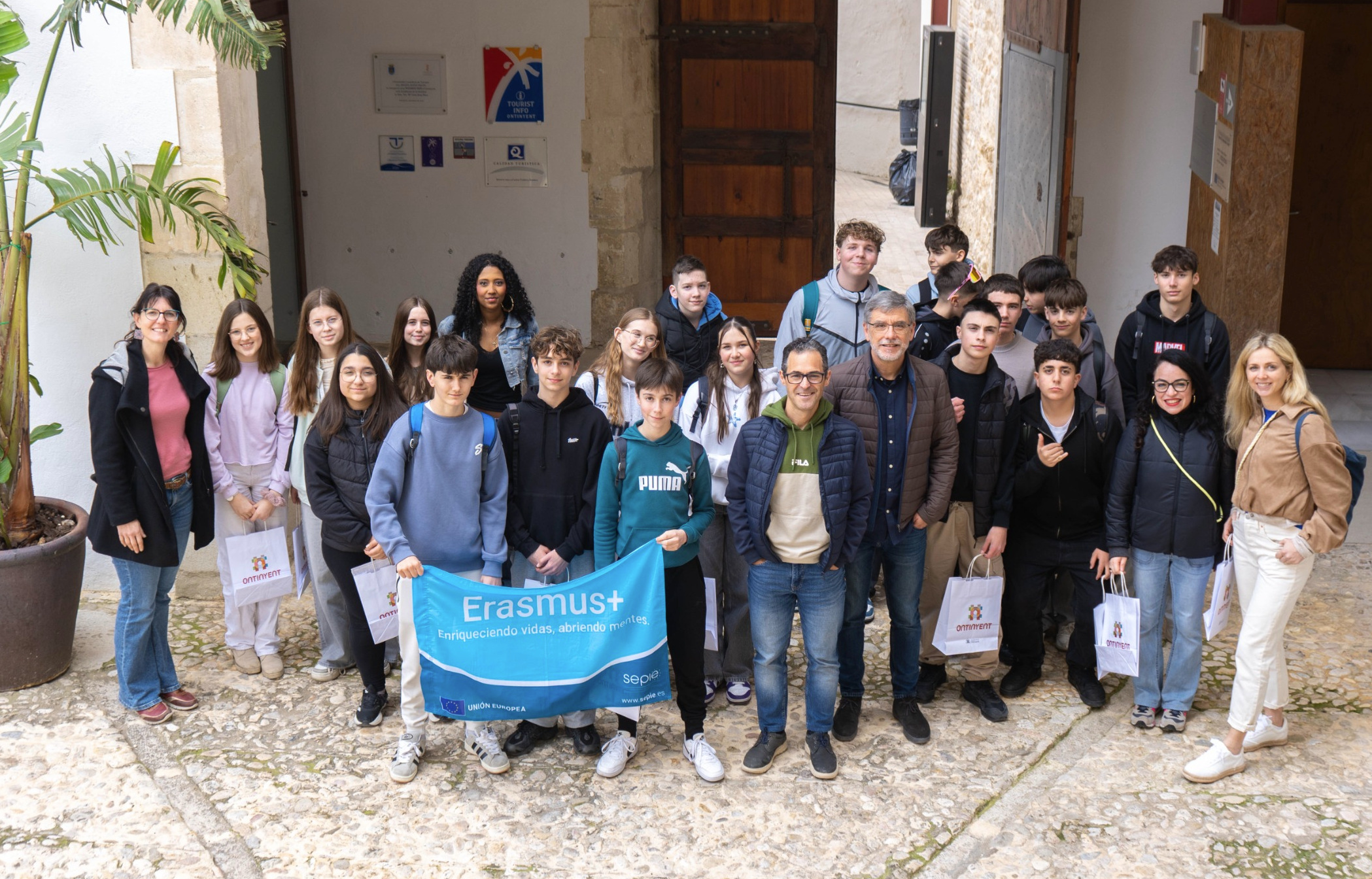 Visita d'alumnes Erasmus a Ontinyent