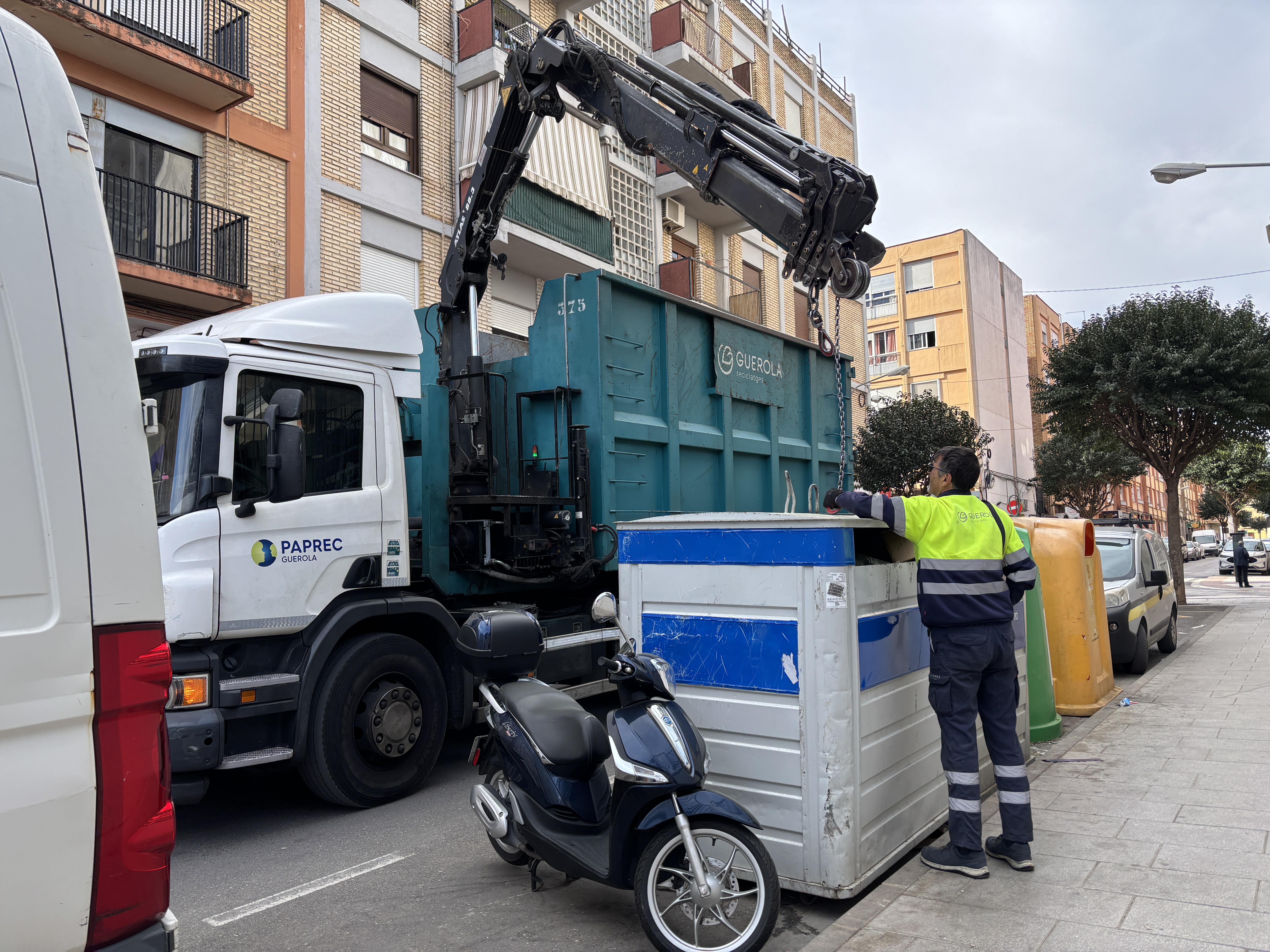 Recogida de residuos en Ontinyent