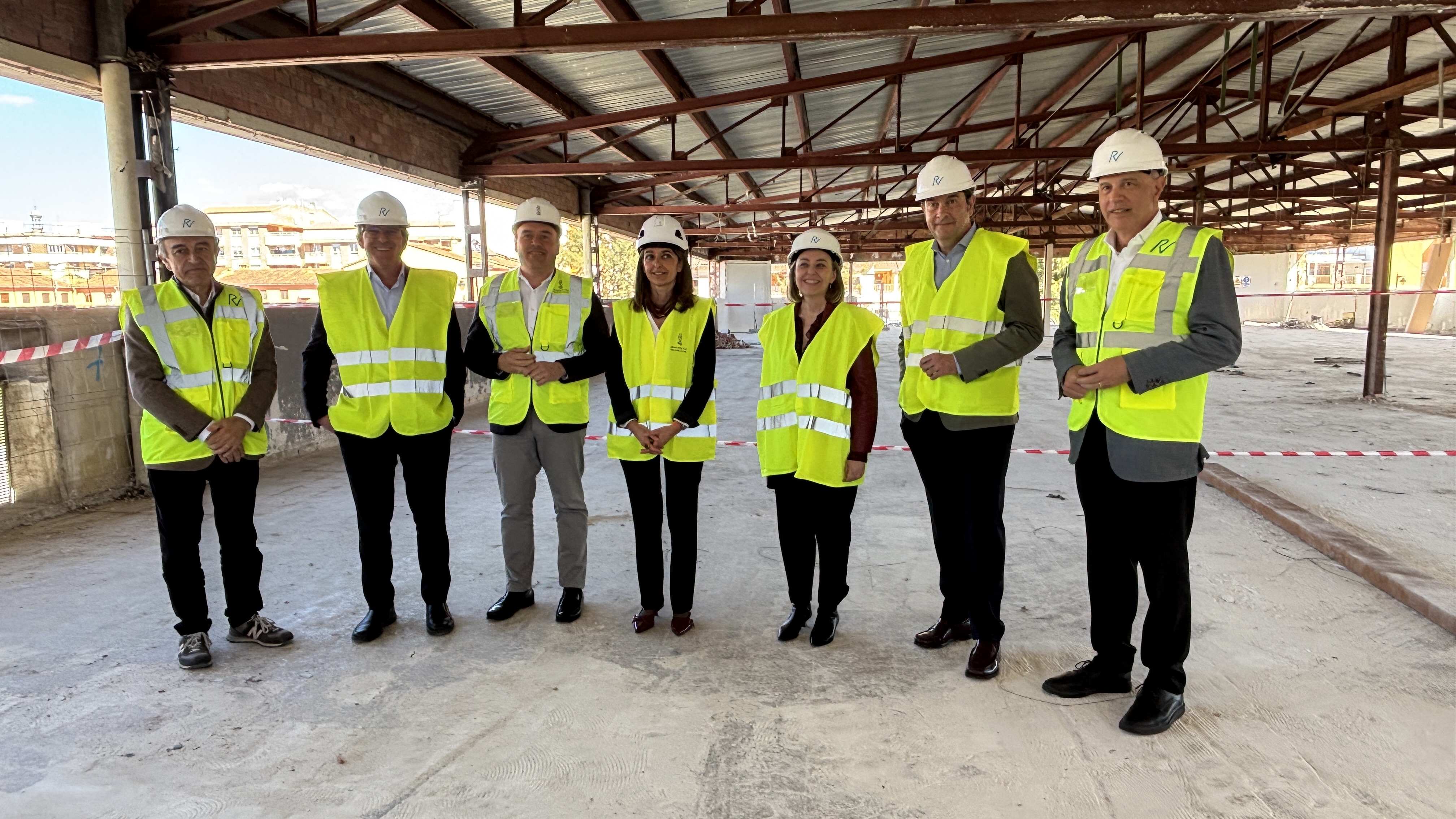 Visita al futuro Palacio de Justicia de Ontinyent