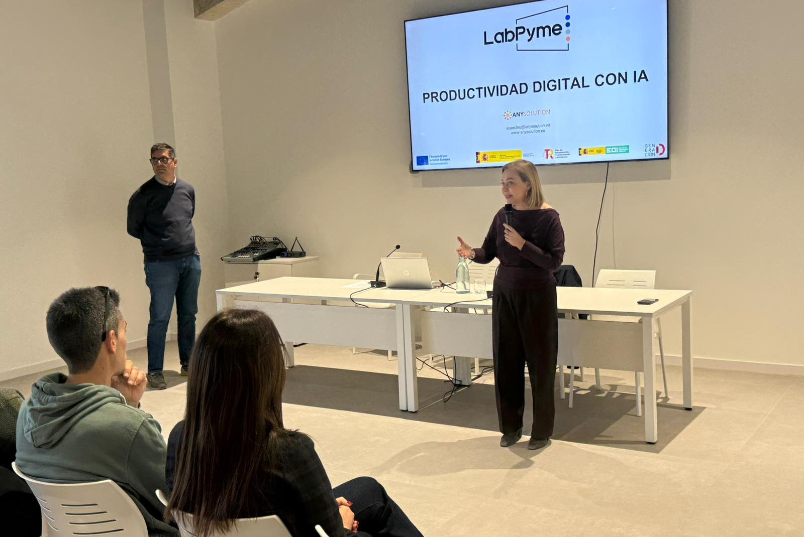 Inauguració de la jornada sobre IA