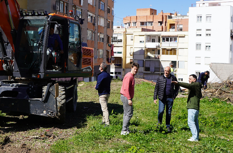 Visita al nuevo aparcamiento