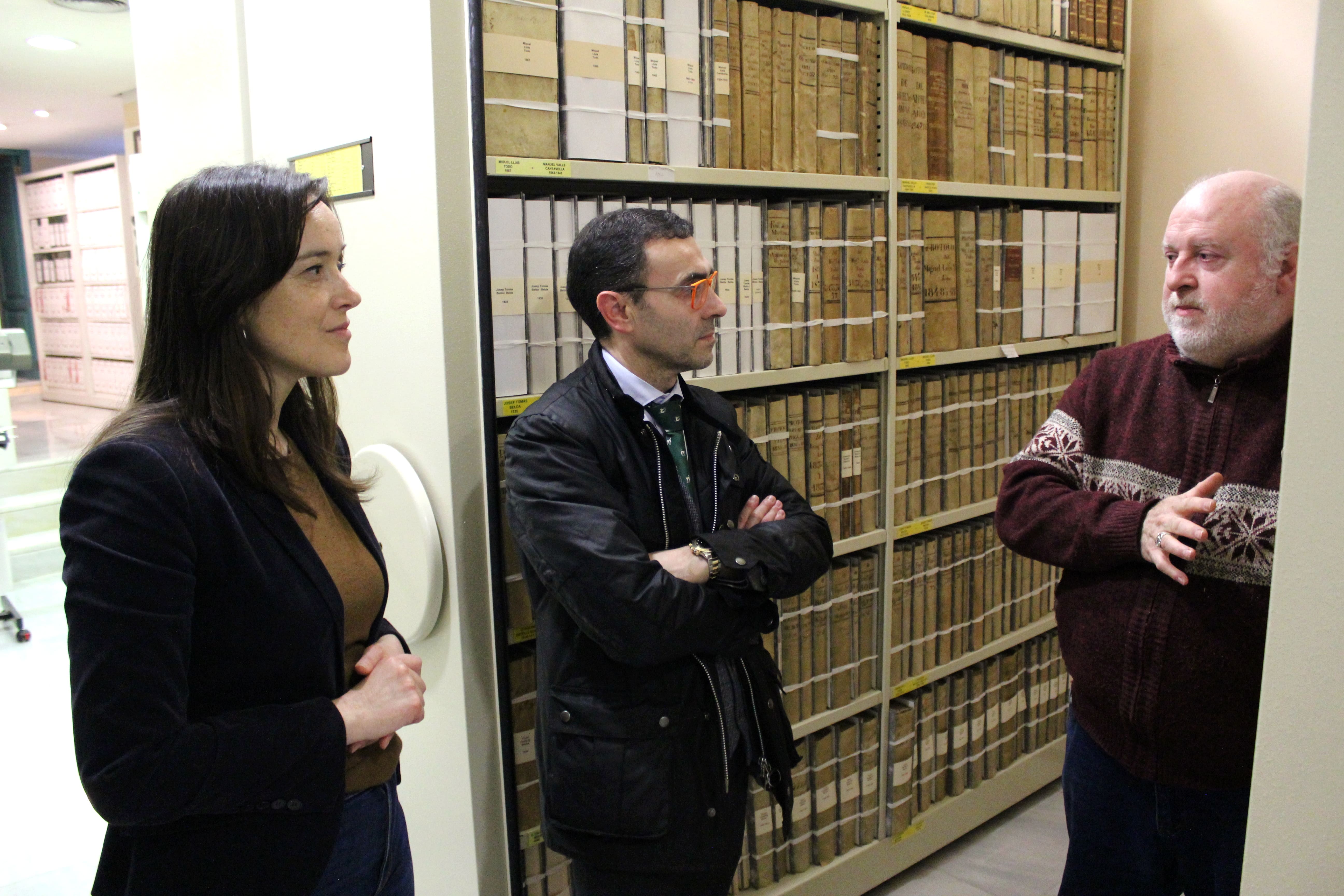 M. Àngels Moreno, Fausto Revert i Vicent Terol