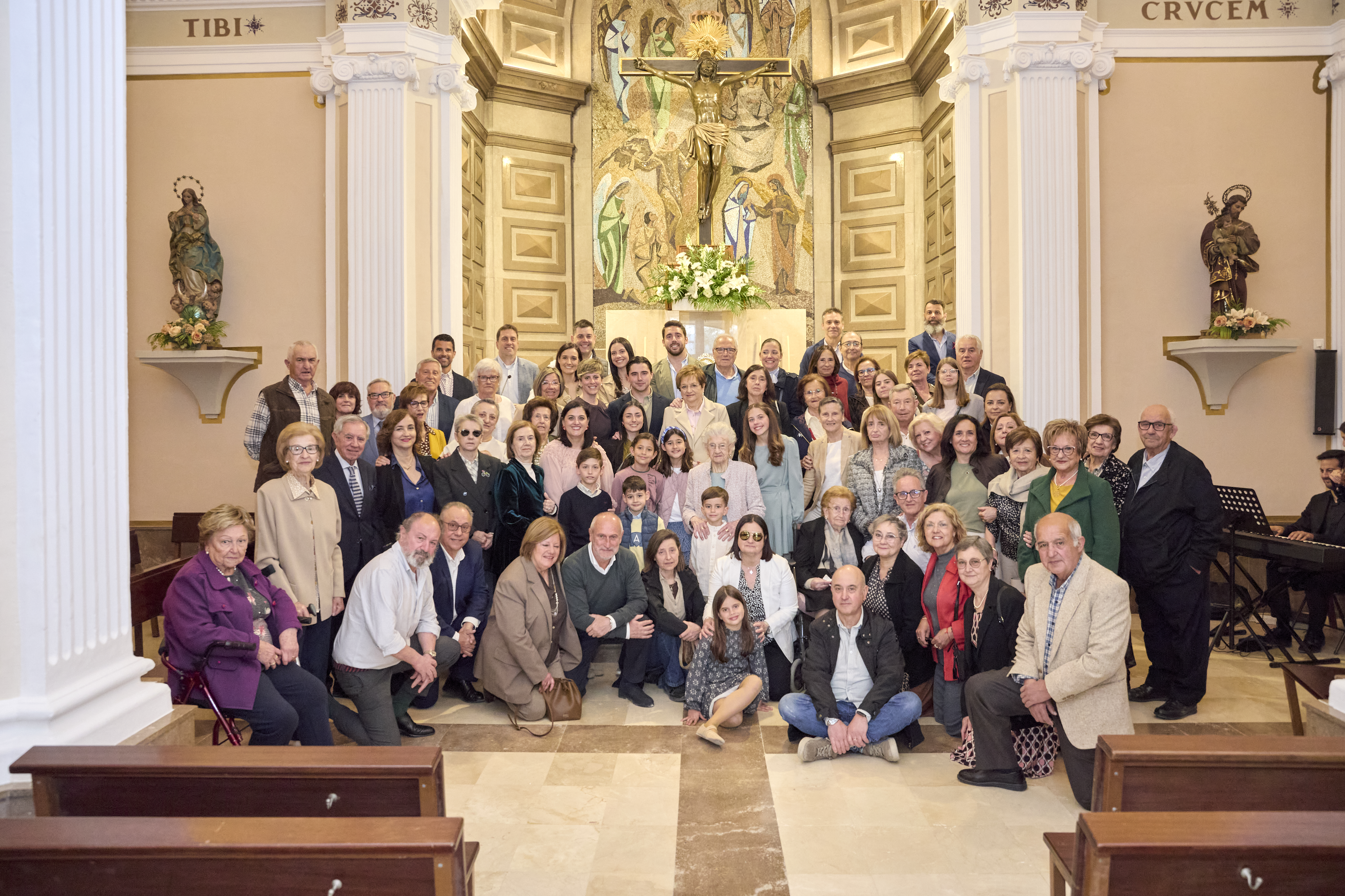 Carmen Pla Morales y su familia (Foto: Kevin Muñoz) 