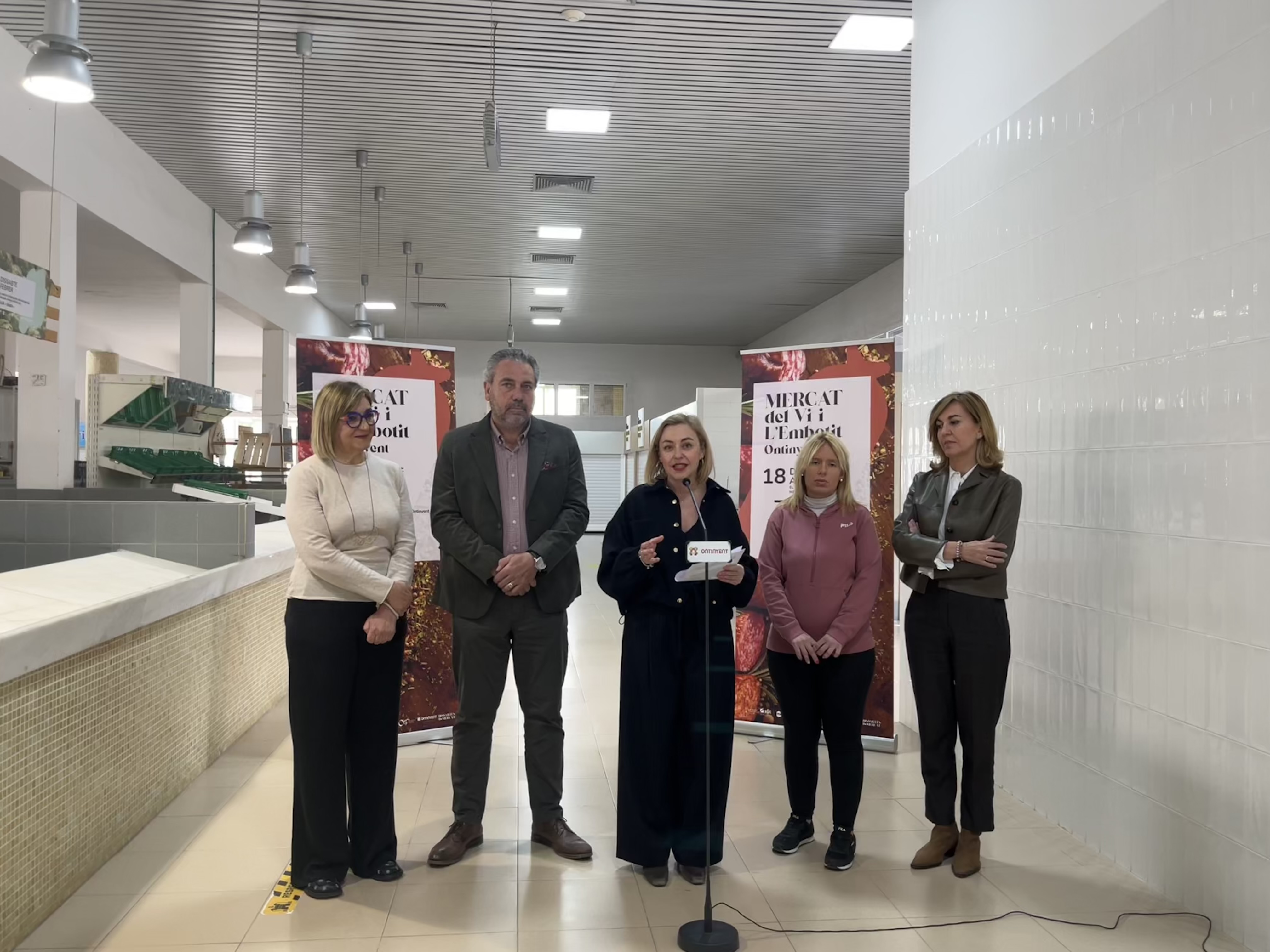 Imatge: Presentació de la nova edició a les instal·lacions del Mercat Municipal d’Ontinyent