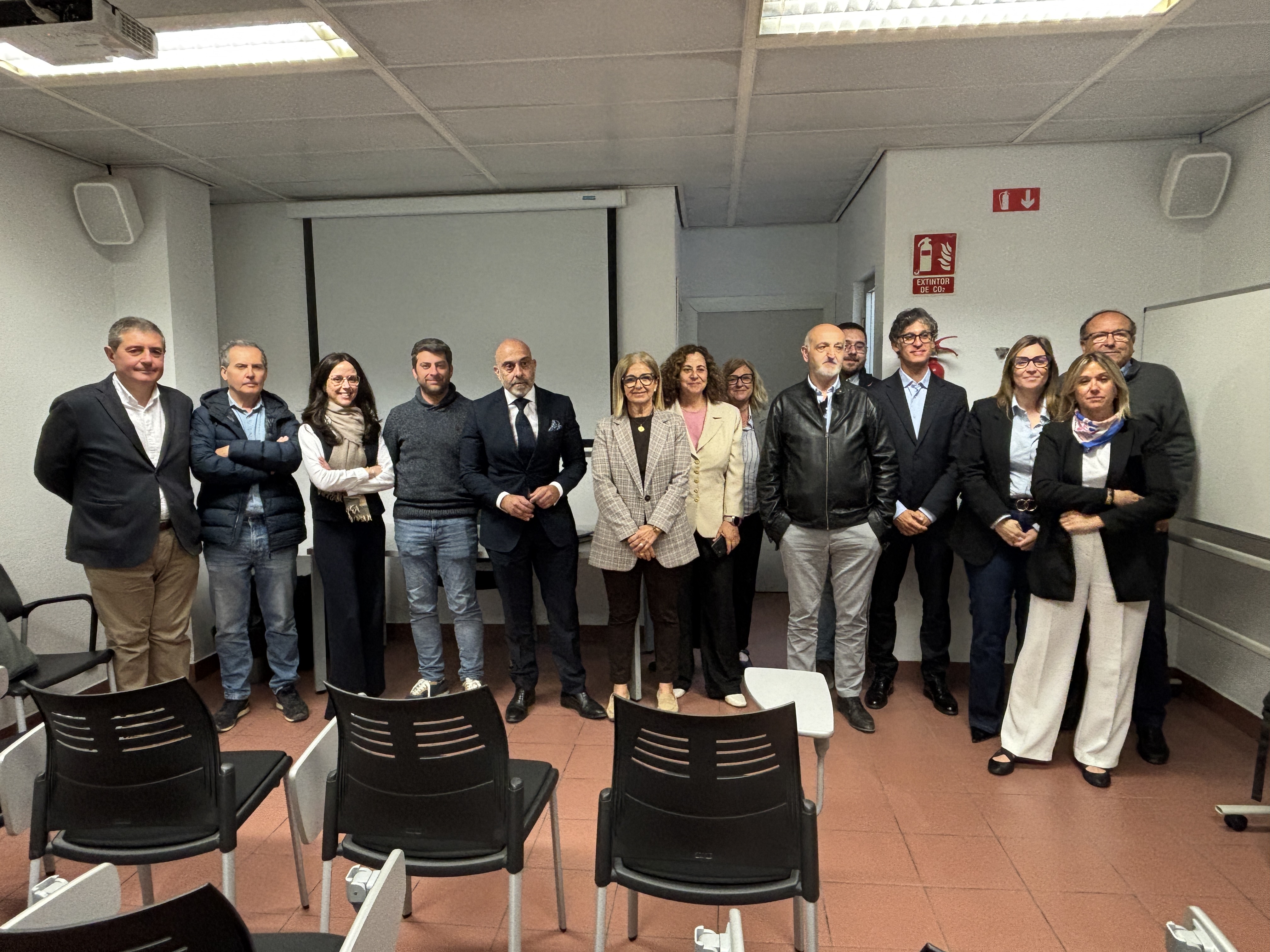 Visita de José Soriano hui divendres a la delegació d'Ontinyent