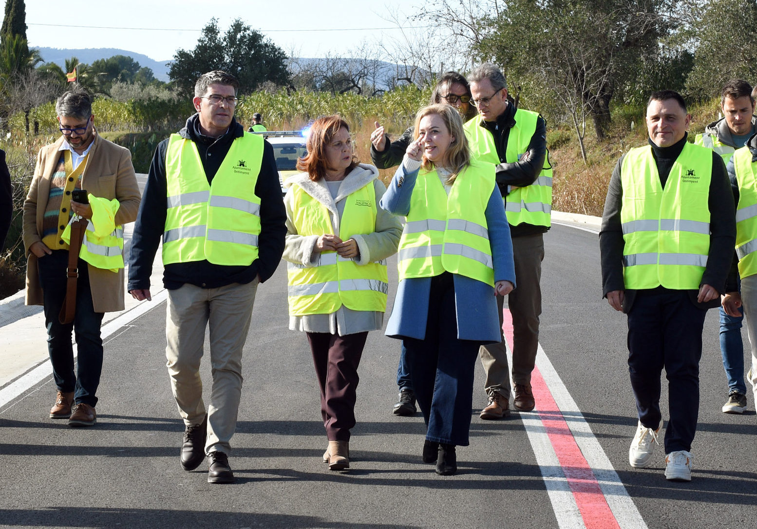 Ontinyent inicia la millora del Carril de la Costa.