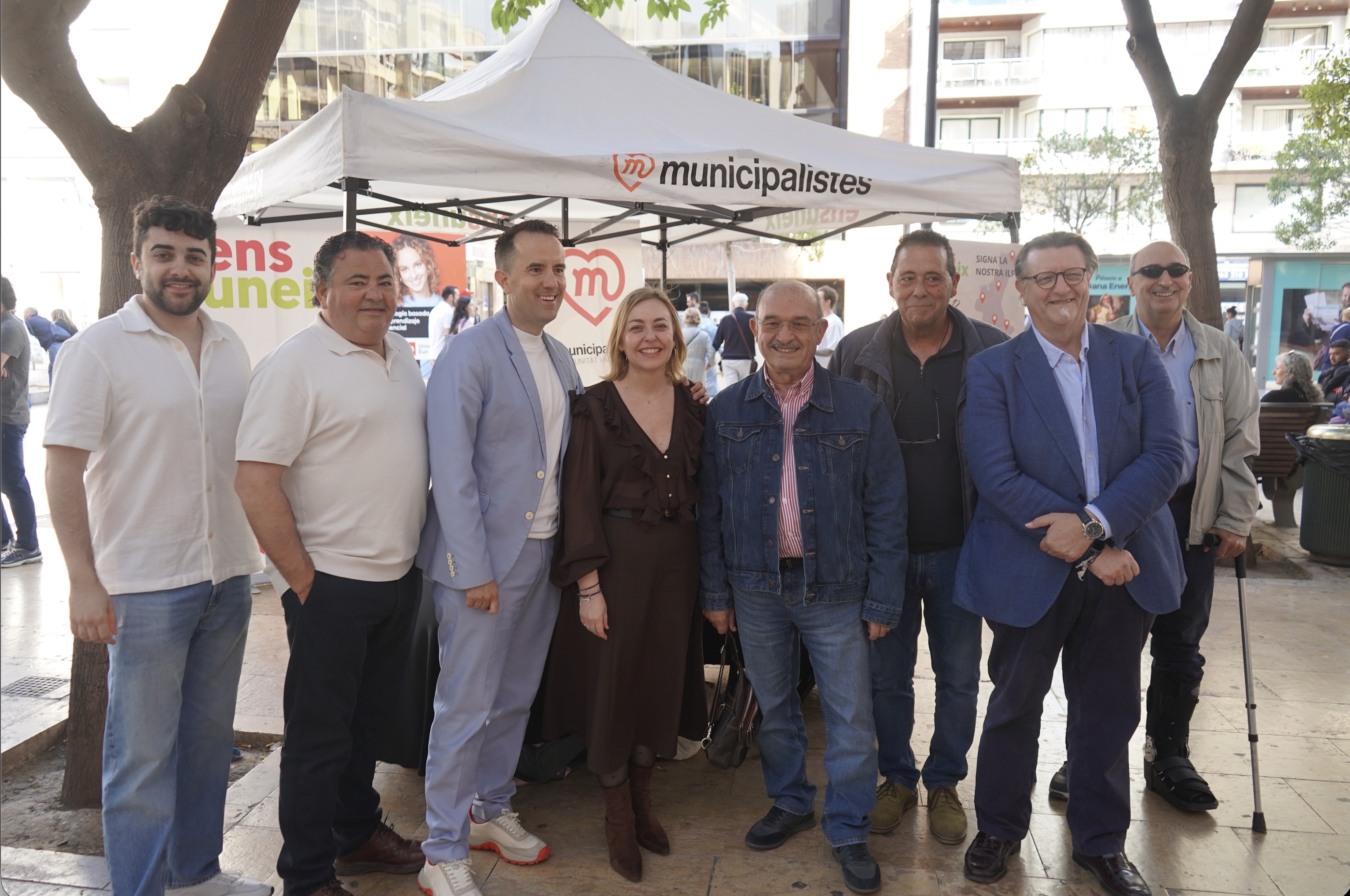 Recogida de firmas en Valencia